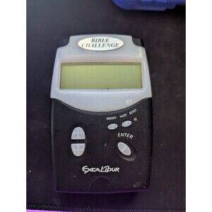 Excalibur Bible Challenge Old Testament 1 C201 Electronic Trivia Handheld Game